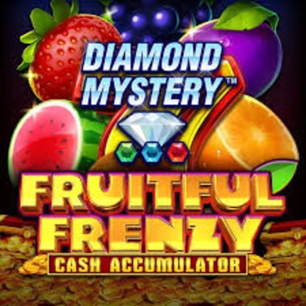 Diamond Mystery Fruitful Frenzy Cash Accumulator by Greentube, showcased at beep-beep-casino.eu – game logo